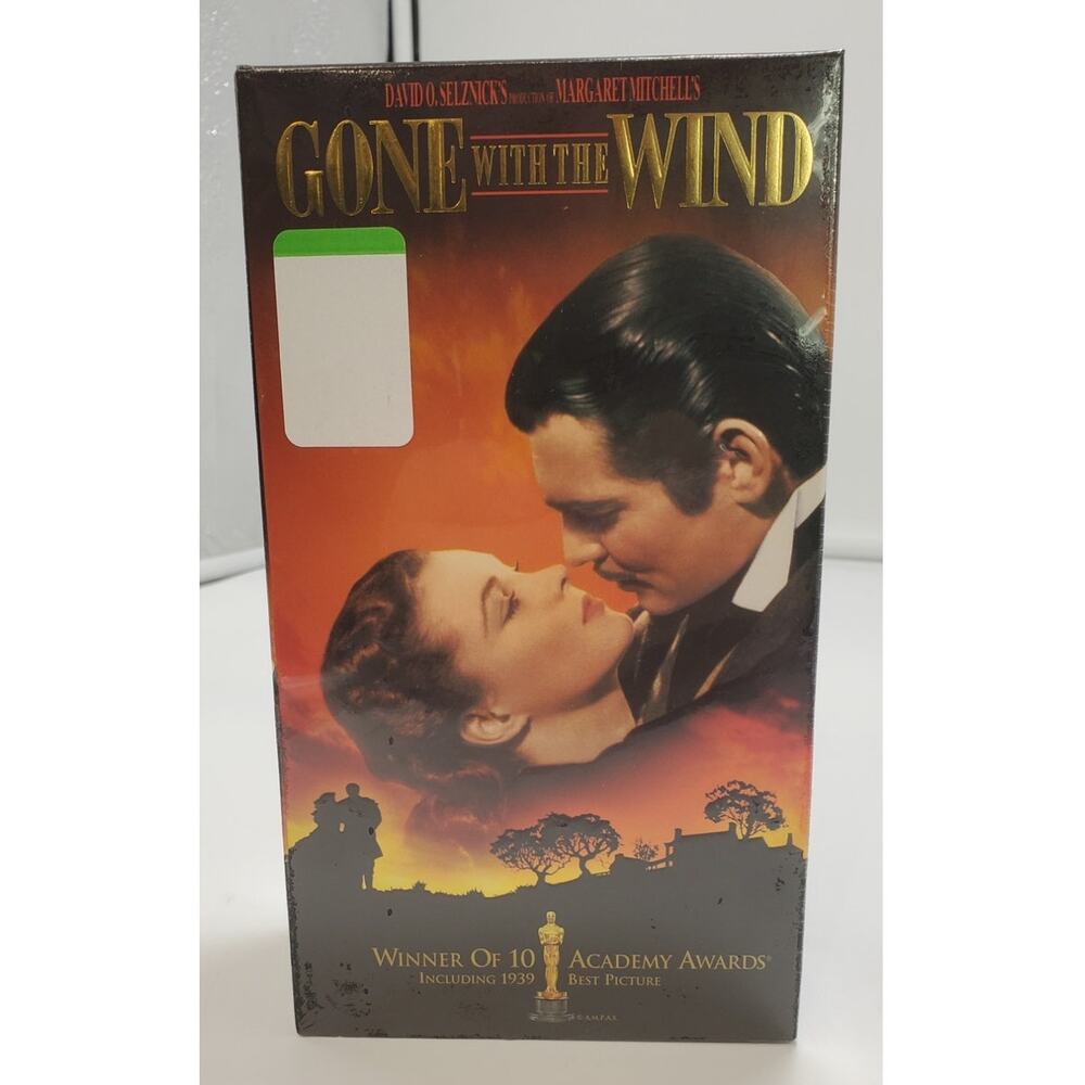 Gone With the Wind FACTORY SEALED, VHS Format Original MGM Watermark